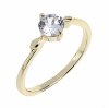 gold ring 18,60mm. gold-plated engagement xuping