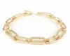gold bracelet for a gold-plated leg