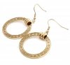 EARRINGS SILVER STAINLESS STEEL CELEBRITY