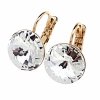 0212 Kolczyki złote Austrian Crystal cyrkonia pozłacane 18k Xuping wiszące
