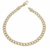 2751 Bransoletka elegancka złota 20cm pozłacana 14k Xuping