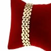 20a Bransoletka złota elegancka 19,5cm pozłacana 14k QZ