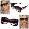 ok04 Damskie okulary przeciwsłoneczne ozdobne lato wakacje UV400