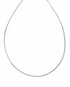 961 Srebrny łańcuszek 45cm 1,4mm stal chirurgiczna nierdzewna 