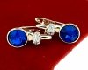 3279 Kolczyki złote Austrian Crystal cyrkonia pozłacane 18k Xuping wiszące