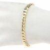 794 Bransoletka złota elegancka 17+3 pozłacana 14k Aisadi