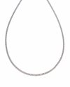 2306 Srebrny łańcuszek 45cm 2,6mm stal chirurgiczna 316L nierdzewna 