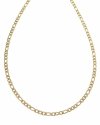 3652 Złoty łańcuszek 50cm 3,7mm stal chirurgiczna 