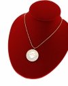 2719 Złoty łańcuszek naszyjnik 45+5 stal chirurgiczna 316L diament Vikilady 