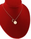@1129 Złoty naszyjnik znak zodiaku koziorożec 45+5 stal chirurgiczna 316L  łańcuszek
