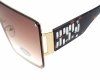 819 Damskie okulary przeciwsłoneczne muchy ozdobne UV400