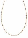 4411 Złoty łańcuszek 45cm 1,3mm stal chirurgiczna rose gold