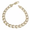 639 Bransoletka elegancka złota 20cm pozłacana 14k Xuping
