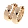 439 Złote kolczyki pozłacane 18k Xuping wiszące koła 1,3cm