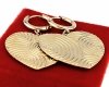 Золотые серьги из нержавеющей стали