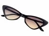 4993 Damskie okulary przeciwsłoneczne kocie ozdobne