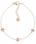 BRACELET GOLD CELEBRITY NEREZOVÁ OCEL
