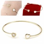 ARMBAND GOLD CELEBRITY EDELSTAHL