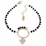 ARMBAND GOLD CELEBRITY EDELSTAHL