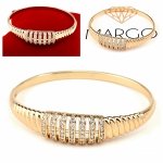 Armband aus 18 Karat vergoldetem Gold