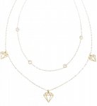 GOLDENE KETTENFESTIGKEITS-HALSKETTE EDELSTAHL