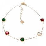 ARMBAND GOLD CELEBRITY EDELSTAHL
