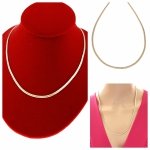 Gold vergoldete Kette 18 Karat Xuping