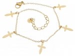 ARMBAND GOLD CELEBRITY EDELSTAHL