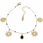 ARMBAND GOLD CELEBRITY EDELSTAHL