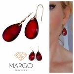 gold plated earrings with exclusive cubic zirconia