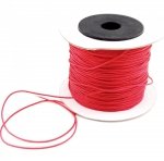 Nylon cord green 0,8mm 2meters