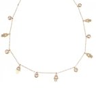 GOLD CHAIN NECKLACE celebrity STAINLESS STEEL