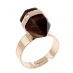 ring 18,30mm gold stainless steel