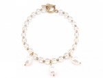 BRACELET GOLD CELEBRITY STAINLESS STEEL