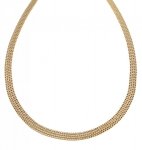 GOLD CHAIN NECKLACE celebrity STAINLESS STEEL