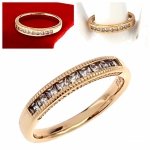 gold ring 18,60mm. gold-plated engagement xuping