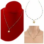GOLD CHAIN NECKLACE celebrity STAINLESS STEEL