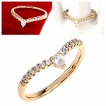 gold ring 18,60mm. gold-plated engagement xuping