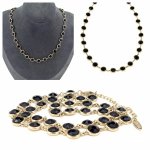 GOLD CHAIN NECKLACE celebrity STAINLESS STEEL