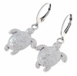 gold earrings made of stainless steel