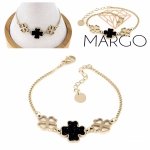 BRACELET GOLD CELEBRITY STAINLESS STEEL