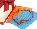 GOLD BRACELET STAINLESS STEEL STRING