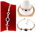 gold bracelet for a gold-plated leg