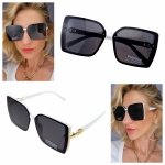 ok92 Damskie okulary przeciwsłoneczne muchy ozdobne UV400