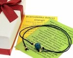 e88 Bransoletka dobrej energii - agat kamień naturalny sznurek
