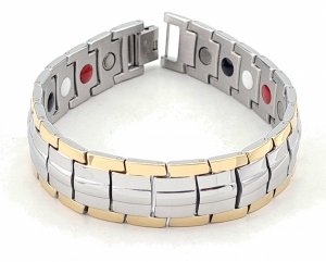 BRACELET GOLD CELEBRITY NEREZOVÁ OCEL
