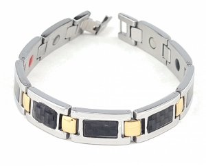 BRACELET GOLD CELEBRITY NEREZOVÁ OCEL