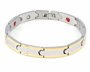BRACELET GOLD CELEBRITY NEREZOVÁ OCEL