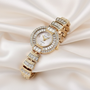 exkluzivní dámské zlaté hodinky classic