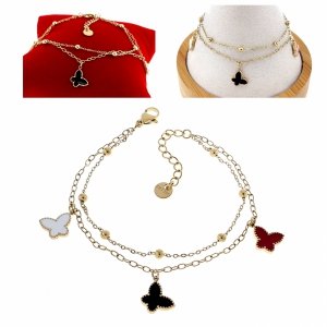 BRACELET GOLD CELEBRITY NEREZOVÁ OCEL